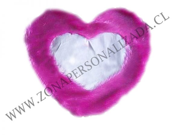 Cojín Fucsia Corazón