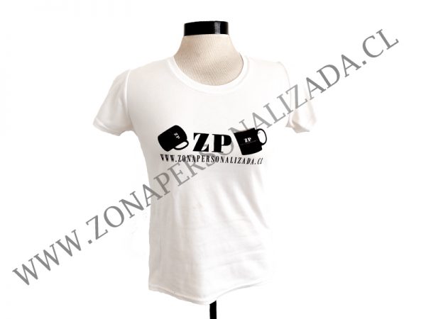Polera Blanca Mujer - Imagen 2