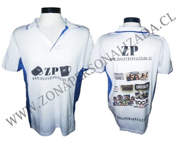 Polera Pique Blanca