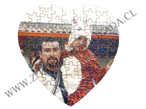 Puzzle Corazón 40 Piezas