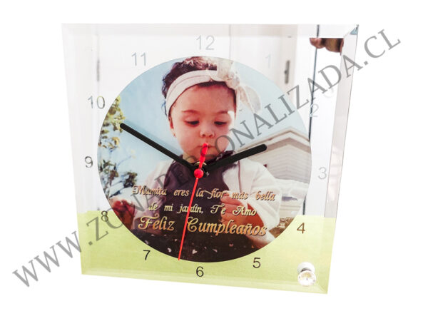 Reloj Cristal Cuadrado Mbl 14