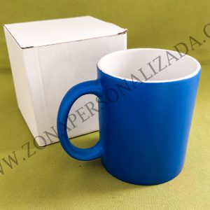 Tazón Neón Azul Personalizado