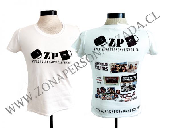 Polera Blanca Mujer