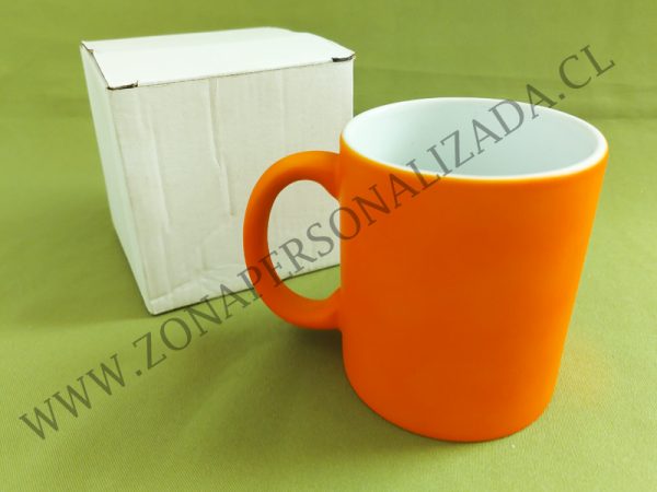 Tazón Neón Naranjo 11oz