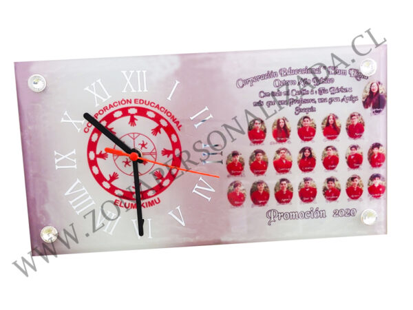 Reloj Cristal Rectangular Mbl 28